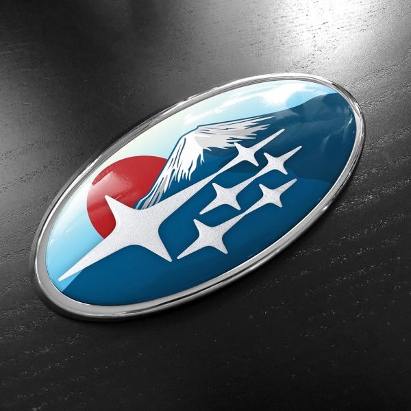 SUBARU 3D Badge Sticker 