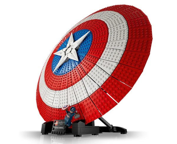 SH-Captain America's Shield(1) LEGO76262 樂高積木 5702017419787,SH,Super Hero,Captain America, Shield,LEGO,76262,樂高,積木,美隊,盾牌