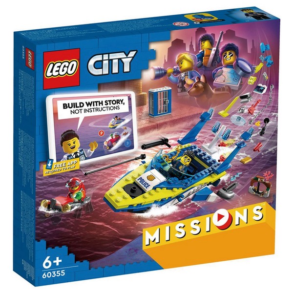 City-水上警察偵察任務/L60355 樂高積木 LEGO City,水上警察偵察任務,L60355,樂高,積木,LEGO,5702017189765