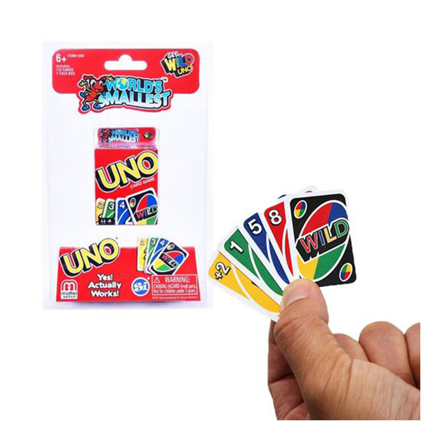 【兌換】世界上最小的UNO遊戲卡/MSI00763 世界上最小的UNO,遊戲卡,/MSI00763