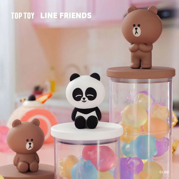 TOP TOY × LINE FRIENDS 糖果罐罐 TOP TOY,LINE FRIENDS 糖果罐罐,盲盒,盒玩,公仔,手辦