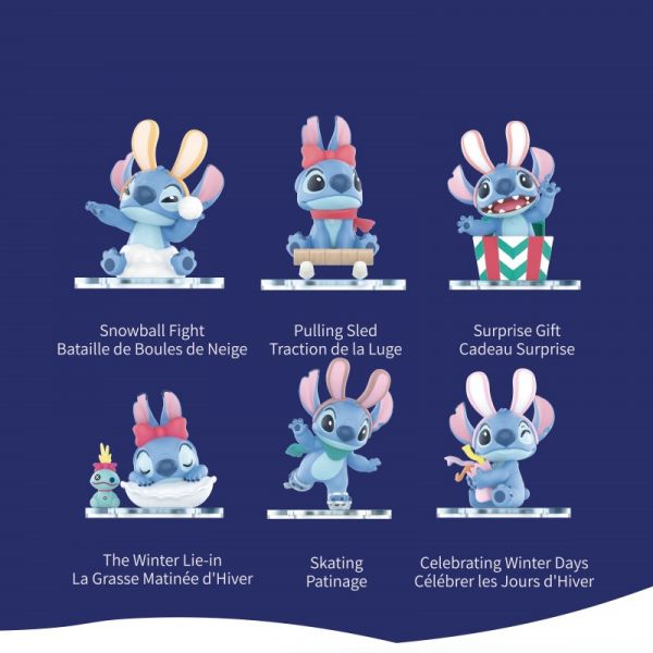 星際寶貝 Stitch 史迪奇 兔兔冬日物語系列 MINISO 盲盒 星際寶貝 Stitch,史迪奇 兔兔冬日物語,MINISO 盲盒