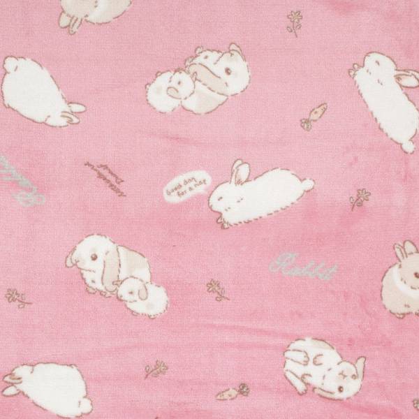 兔子 毛毯 