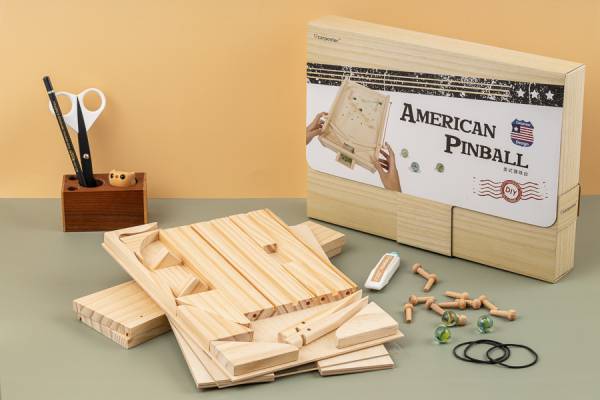 American Pinball wood, woodwork, DIY,