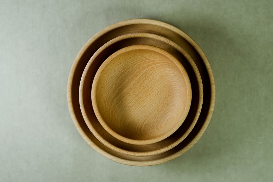 木食器時代 |【櫸木沙拉碗/木碗(1入)】 