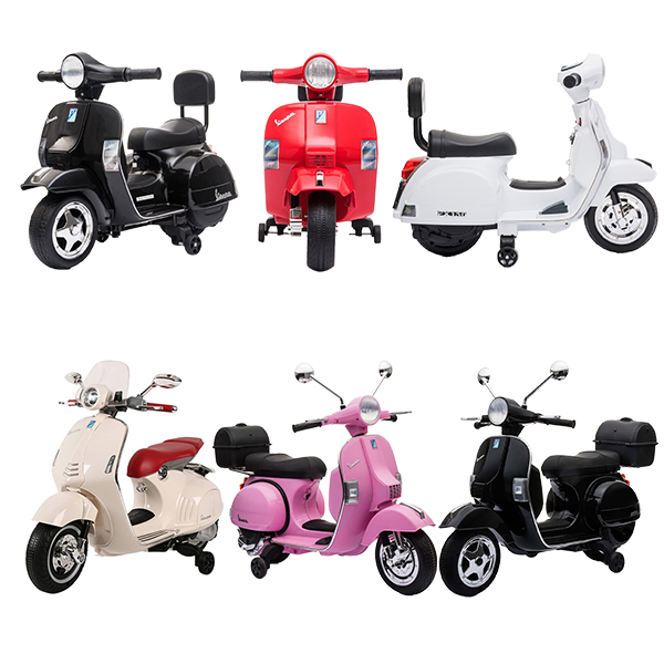Vespa偉士牌電動玩具車 Vespa,偉士牌,兒童玩具車,電動玩具車,迷你偉士牌,學步車,滑步車,電動摩托車