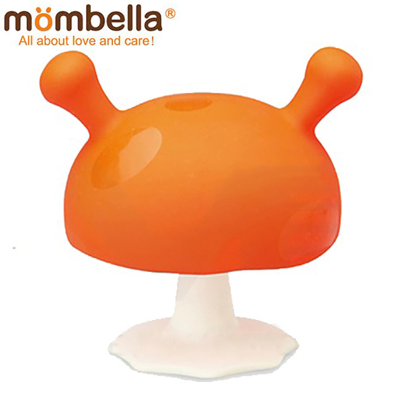 Mombella 英國Q比小蘑菇頭安撫固齒器 