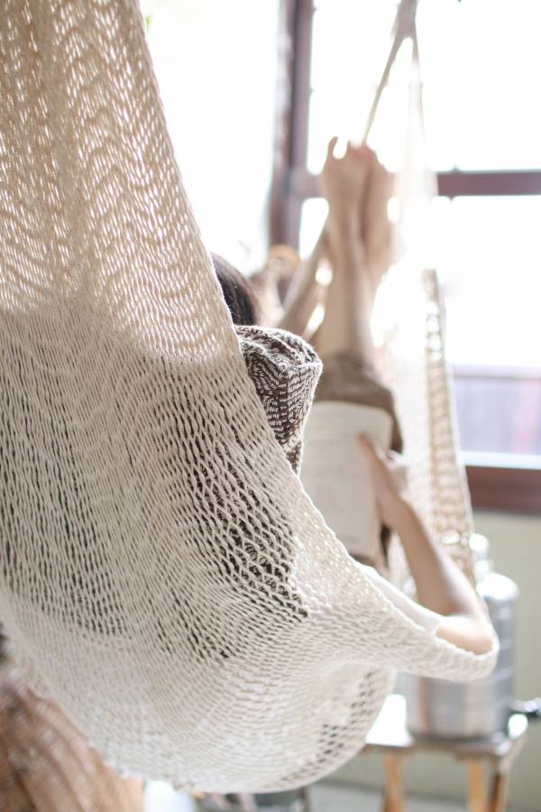 棉製手織吊床 