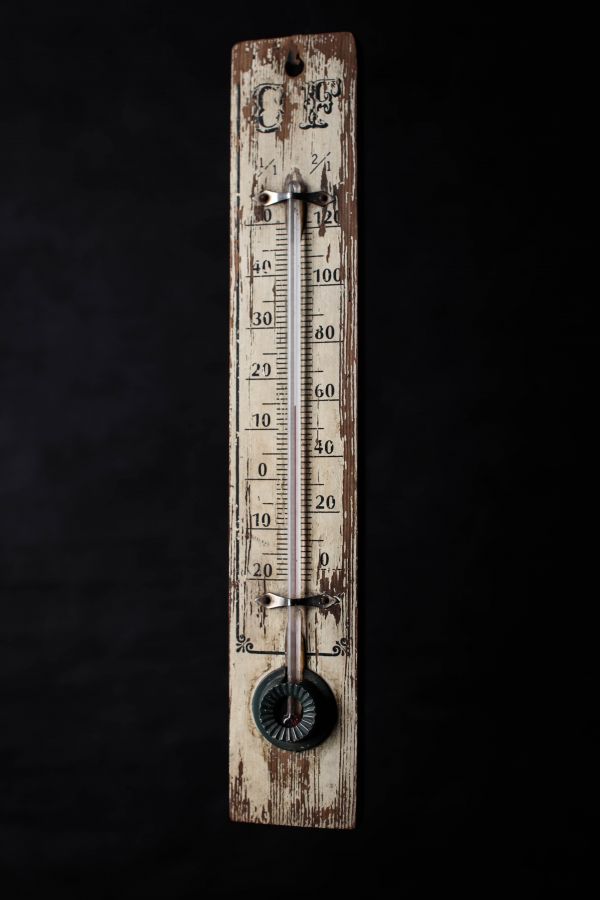 古物｜早期木製溫度計 