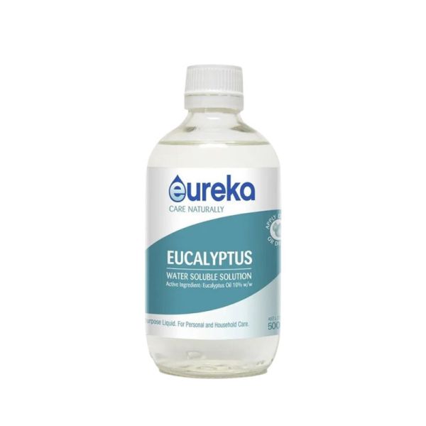 Eureka 澳洲天然水溶性尤加利精油 500ml Eureka,澳洲尤加利精油,天然精油,水溶性精油,尤加利精油,天然尤加利精油,澳洲精油