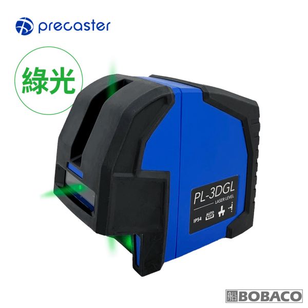 Precaster【三點綠光雷射水平儀 PL-3DGL】台灣製 墨線儀 測量標示 定位標線 水平尺 Precaster【三點綠光雷射水平儀 PL-3DGL】台灣製 墨線儀 測量標示 定位標線 水平尺