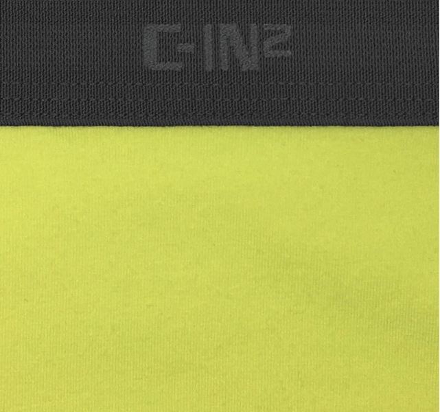 【C-IN2】Slate Fly Front Brief Ray Yellow Slate Fly Front Brief Ray Yellow