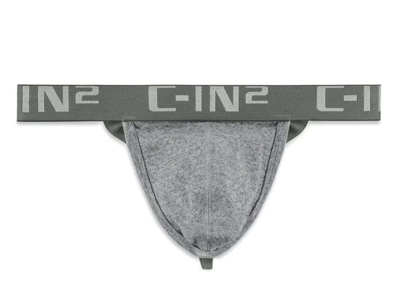 【C-IN2】Core後空丁字褲-灰 男性三角內褲