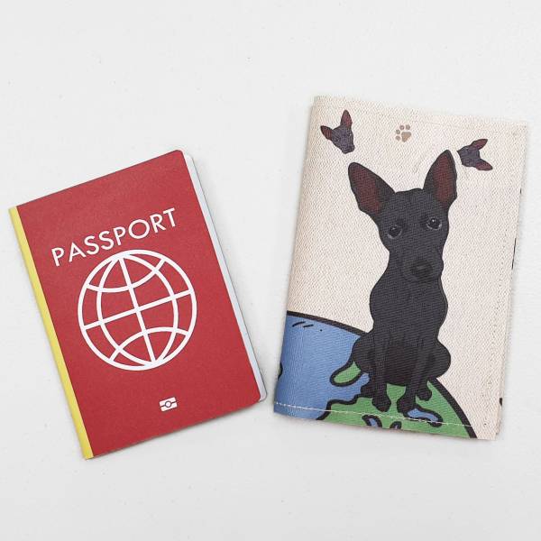 『官網絕版限定特價』寵物圖樣造型護照套/手帳/筆記 書衣 書套 