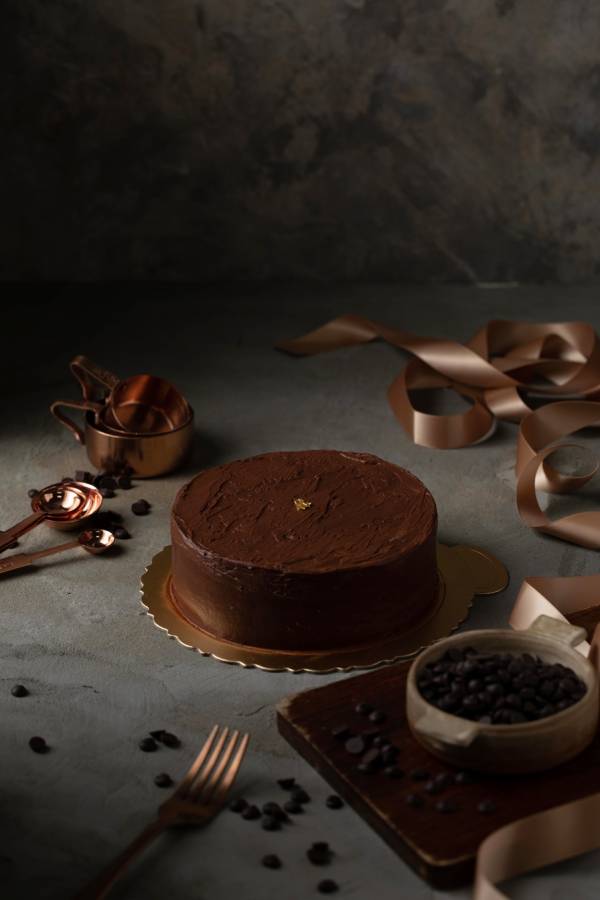 金箔米歇爾‧柯茲巧克力千層 工典甜點,金箔米歇爾‧柯茲巧克力千層