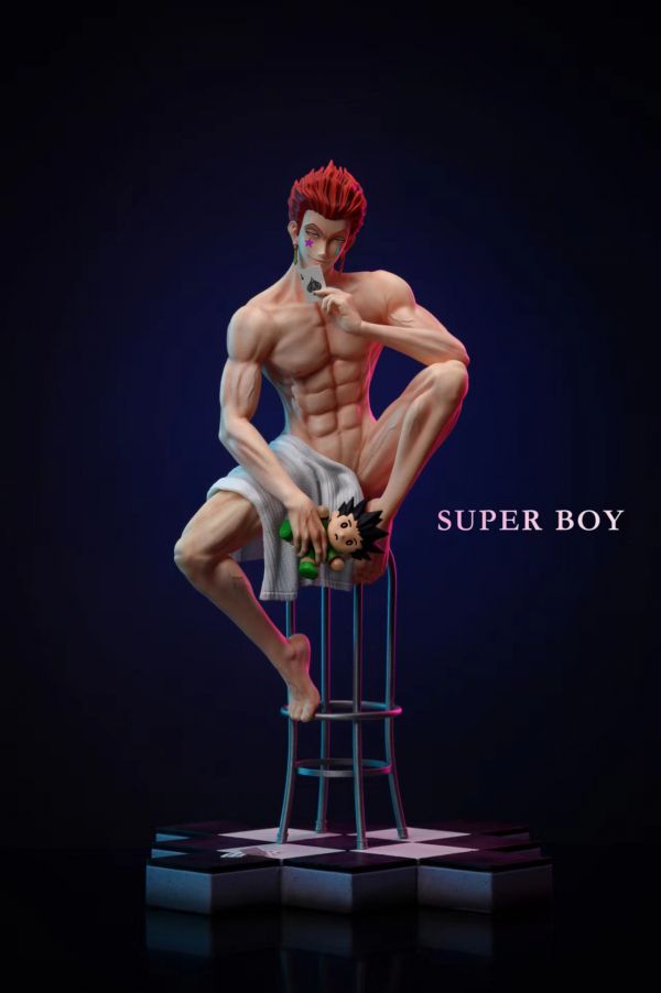 【GK補款】Super boy 出浴美男子西索｜獵人 Super boy,西索,完成品,手辦,玩具,模型,海賊王,鬼滅之刃,GK公仔,七龍珠
