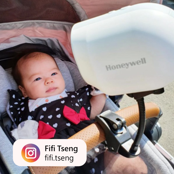 Honeywell BabyAir 嬰兒車用戶外空氣清淨機 Honeywll  babyair 醫師推薦 空氣清淨機 嬰兒車  過濾 細菌 月子中心 嬰兒