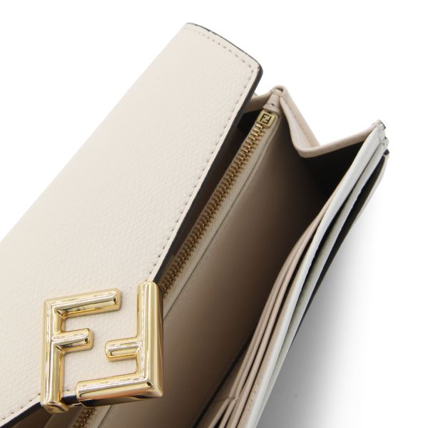 Fendi 8M0351 F is Fendi 長款翻蓋皮夾/錢包  粉色及棕色 Fendi 8M0251 FF Diamonds  白色和山茶花雙色長款皮夾