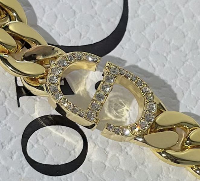 Dior 30 Montaigne 水晶鑲飾金色手鏈 YSL COLLEGE學院包
