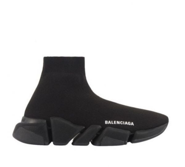 Balenciaga 617196 女款 Speed 2.0 Trainer 針織套襪運動鞋 黑色 EU 34/35/36/37/38/39 Balenciaga 617196 女款 Speed 2.0 Trainer 針織套襪運動鞋