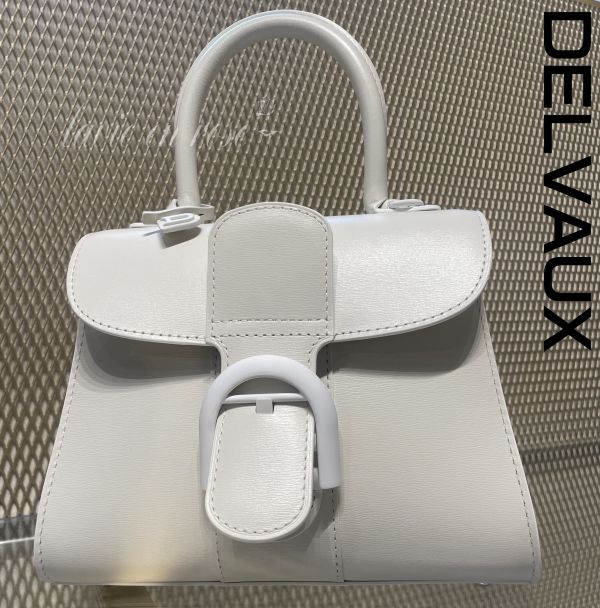 Delvaux Box 小牛皮 Mini Brillant 包  白色 Delvaux Box 小牛皮 Mini Brillant 包  白色