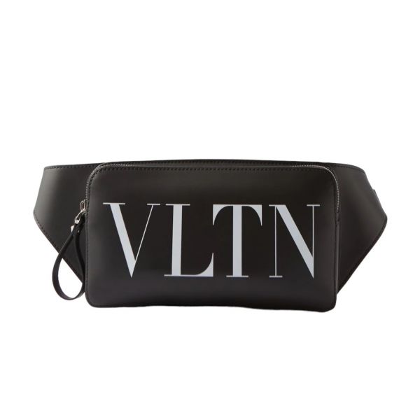 Valentino VLTN 皮革 HOBO包 黑色 