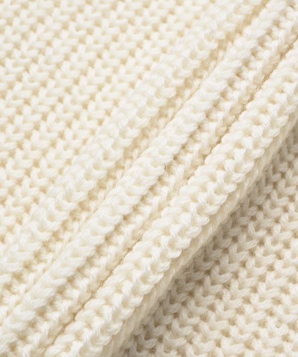 MM6 Margiela 男款 羊毛和棉質府綢假兩架毛衣 米色 M/XL 