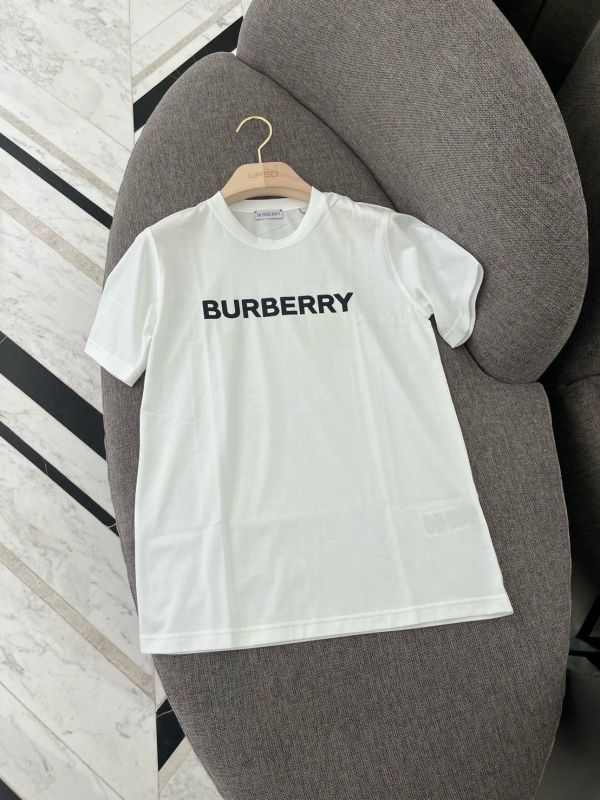Burberry 80803251 標誌印花棉質/上衣   白色  XS/S Burberry 80803251 標誌印花棉質/上衣  白色  XS/S