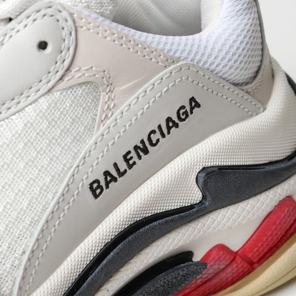 Balenciaga 524037 Triple S 女款運動鞋 白/紅/黑  IT 35/36/37/38/39/40 