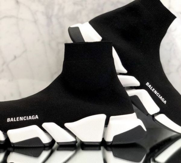 Balenciaga 587280 女款 Speed 2.0 Trainer 針織套襪運動鞋 EU 35/36/40 