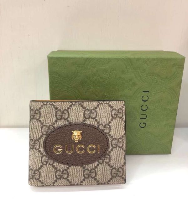Gucci 473954 Neo Vintage GG Supreme 短夾/錢包 