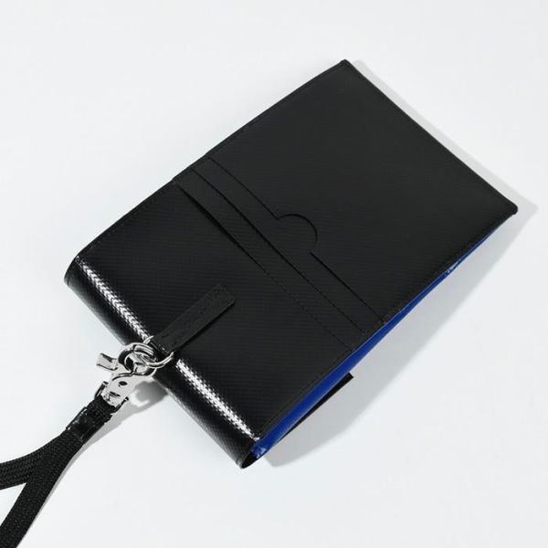 Marni 雙色掛繩卡包及手機袋    藍色/黑色 Marni 雙色掛繩卡包及手機袋    藍色/黑色