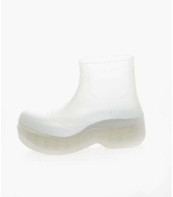 Bottega Veneta 640045 女款 果凍橡膠踝靴  5.5公分高 水精靈  IT 35/36 Bottega Veneta 640045 女款 果凍橡膠踝靴
 5.5公分高