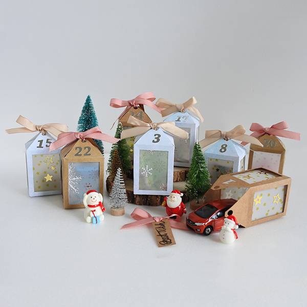 一閃一閃~聖誕倒數吊飾盒 聖誕節,倒數盒,燈飾,DIY,禮物,手作,家居布置