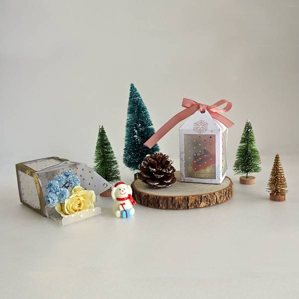 一閃一閃~聖誕倒數吊飾盒 聖誕節,倒數盒,燈飾,DIY,禮物,手作,家居布置
