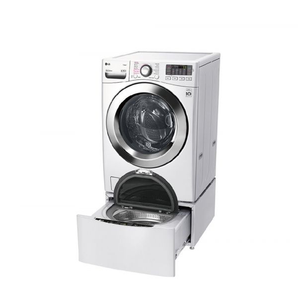 【LG樂金】18公斤+2.5公斤 WiFi TWINWash 雙能洗(蒸洗脫烘)/冰磁白(WD-S18VBD+WT-D250HW) WD-S18VBD,LG,洗衣機,直立洗衣機,滾筒洗衣機