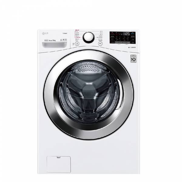 【LG樂金】19公斤 WiFi滾筒洗衣機(蒸洗脫)/冰磁白(WD-S19VBW)  WD-S19VBW,LG,洗衣機,直立洗衣機,滾筒洗衣機