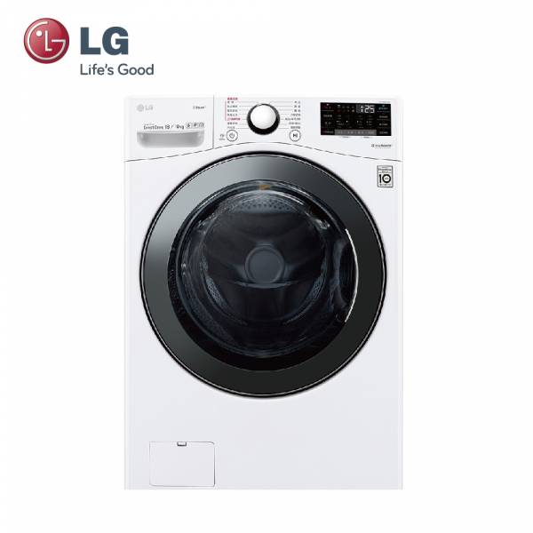 【LG樂金】18公斤 WiFi滾筒洗衣機(蒸洗脫烘)/冰磁白(WD-S18VBD) WD-S18VBD,LG,洗衣機,直立洗衣機,滾筒洗衣機