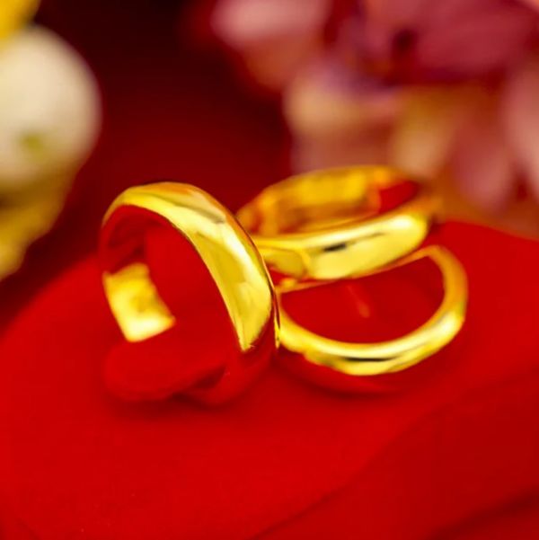 越南沙金磨砂戒指 沙金,金飾,金項鍊,金戒指,金手環,平價金飾,金耳環