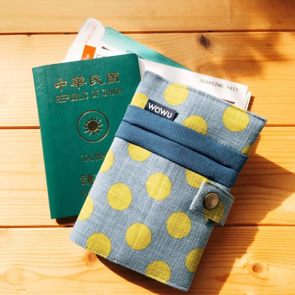 護照套+扣帶 (紳士圓餅)  接單生產* 護照套,passportcase,パスポートケース