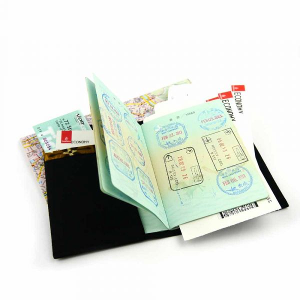 護照套 (黑)  接單生產* 護照套,passportcase,パスポートケース