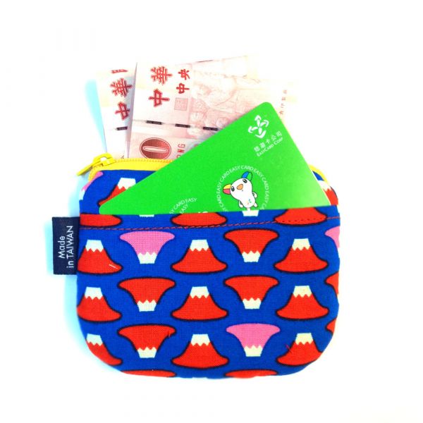 小零錢包 (火山藍) 接單生產* 小零錢包,隨身小包,錢包,零錢包,小包,專屬名字錢包,卡片包
