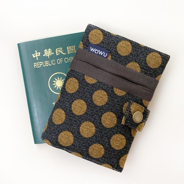 護照套+扣帶 (日和丸)  接單生產* 護照套,passportcase,パスポートケース