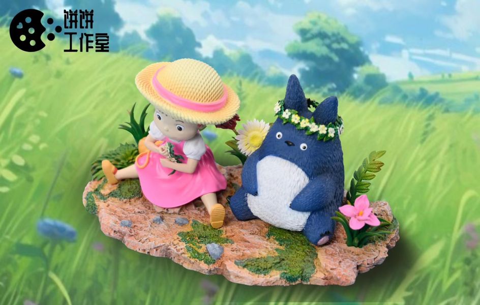 餅餅-Studio 第七彈 宮崎駿動畫系列-龍貓2.0 小梅與小龍貓 