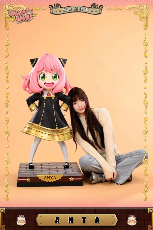 wakuwaku 一週年特別限定款 粉紅女孩 阿尼亞 雙比例 
