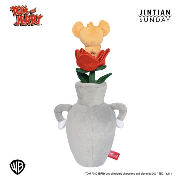 正版授權 JINTIAN SUNDAY 貓和老鼠-花瓶套裝 