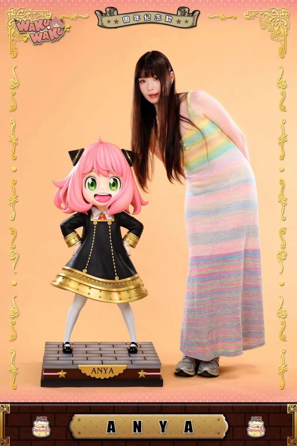 wakuwaku 一週年特別限定款 粉紅女孩 阿尼亞 雙比例 