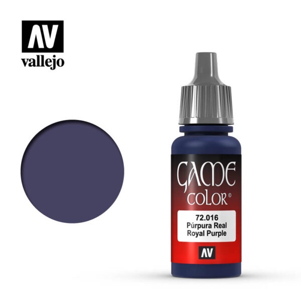 西班牙 Acrylicos Vallejo AV水漆 遊戲色彩 AV72016 皇家紫色 西班牙 Acrylicos Vallejo AV水漆 遊戲色彩 AV72016 皇家紫色