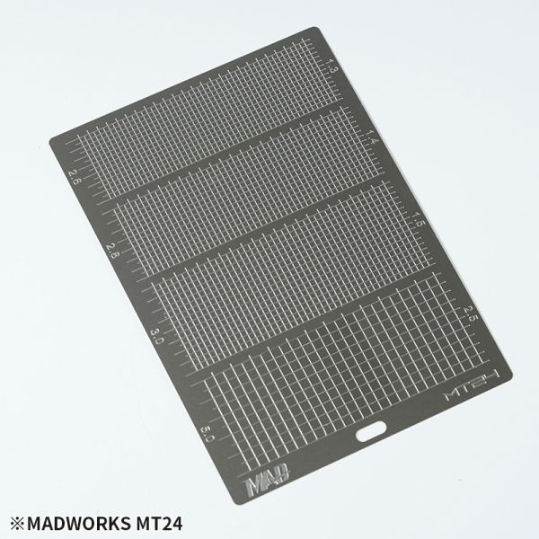 MADWORKS MT-24 遮蓋膠帶切割型版(大) MADWORKS 鎢鋼雕刻刀 極致寬