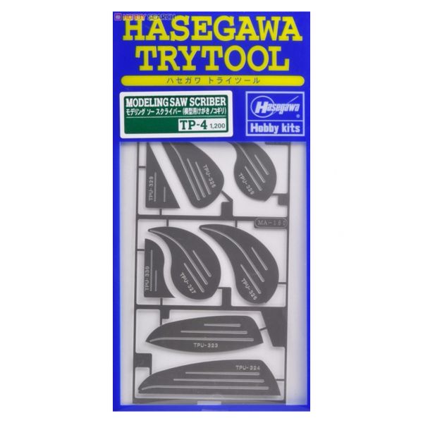 長谷川 HASEGAWA TP-04 模型用各種角度超薄型鋸(刻)片 